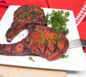 Smoked Pork Chops Photo