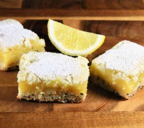 Poppy Seed-Lemon Bars Photo