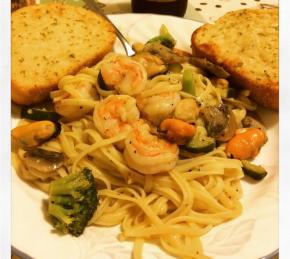 Lemon Pepper Pasta Seafood Photo