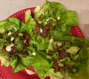 Quick Asian Lettuce Wraps Photo