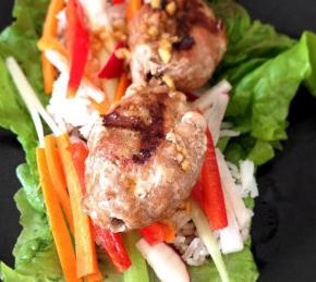 Asian Roll Lettuce Wrap Photo