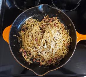 Pasta Pancetta Photo