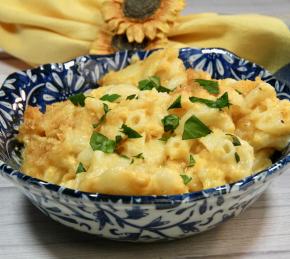 Baked Homemade Macaroni and Cheese Photo