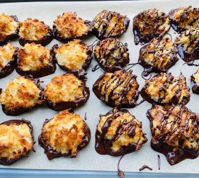 Air Fryer Coconut Macaroons Photo