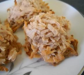 Thai Coconut and Cocoa Macaroons Photo