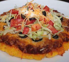 Mexican Polenta Pizza Photo