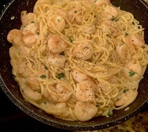 Creamy Shrimp Scampi with Half-and-Half Photo