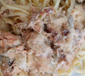 Easy Smoked Salmon Pasta Photo