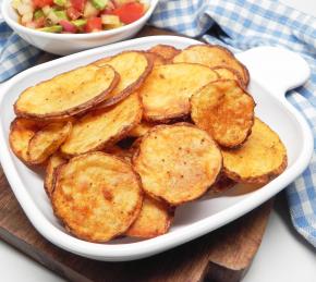 Oven-Baked Potato Slices Photo