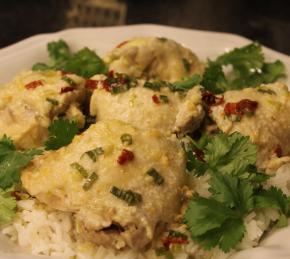 Thai-Inspired Steamed Chicken Thighs Photo