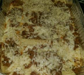 Cheese Stuffed Manicotti Photo