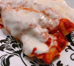 Italian Stuffed Pasta Tubes Photo