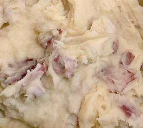 Red Garlic Mashed Potatoes Photo