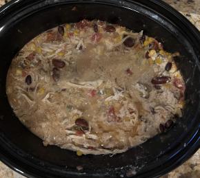 Easy Slow Cooker Creamy Chicken Chili Photo