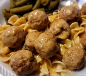 Easy Slow Cooker Swedish Meatballs Photo