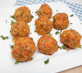 Sausage Balls with Flour Photo