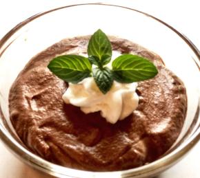 Simple Chocolate Mousse Photo