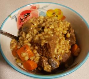 Beef Mushroom Barley Soup Photo