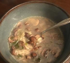 Mushroom and Leek Soup Photo