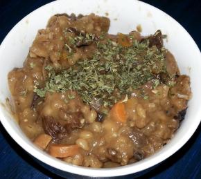 Slow Cooker 5-Mushroom Barley Soup Photo