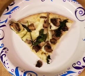 Mushroom Pizza Photo