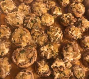 Easy Sausage-Stuffed Mushrooms Photo