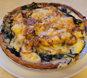 Spinach Mushroom Quiche Photo