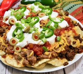 Loaded Beef Nachos Photo