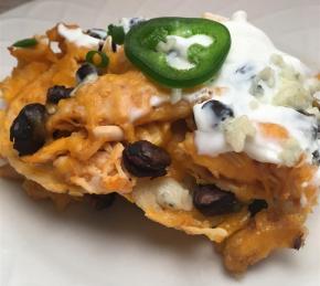 Buffalo Chicken Nacho Bowl Photo