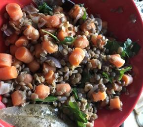 Mediterranean Lentil Salad Photo