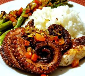 Grilled Octopus Photo