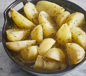 Greek-Style Potatoes Photo