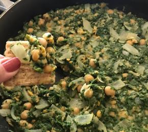 Espinacas con Garbanzos (Spinach with Garbanzo Beans) Photo