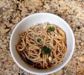 Sicilian Anchovy Pasta Photo