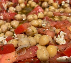 Chickpea Salad Photo