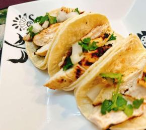 Chipotle-Citrus Marinated Chicken Tacos Photo