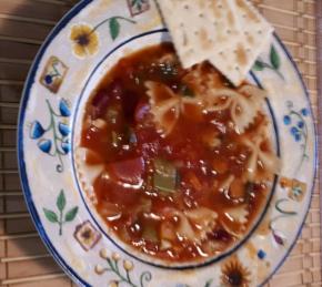 Minestrone Vegetable Soup Photo