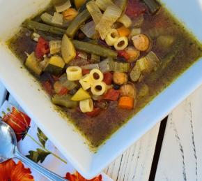 Easy Slow Cooker Vegetarian Minestrone Photo