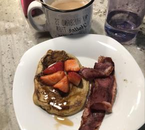 Strawberry Vanilla Pancakes Photo