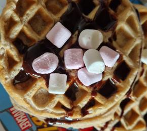 Chocolate Waffles Photo