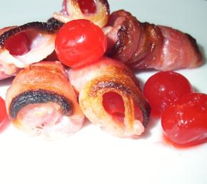 Bacon-Wrapped Cherries Photo