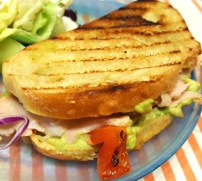 Turkey Avocado Panini Photo