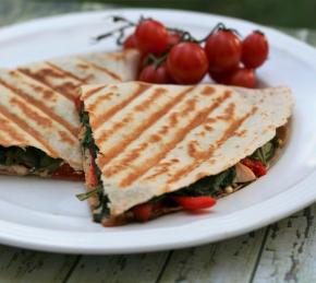 Healthy Greek Chicken Panini Photo