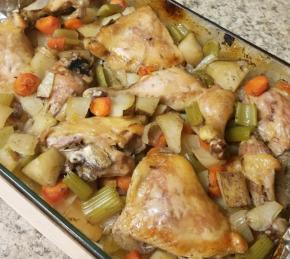 Roasted Vegetable Chicken Photo