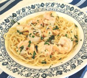 Shrimp Carbonara Photo