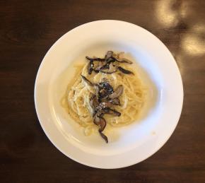 10-Minute Mushroom Carbonara Photo