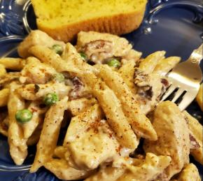 Four-Cheese Chicken Carbonara Photo