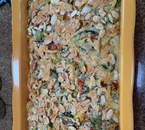 Baked Pasta Primavera Photo