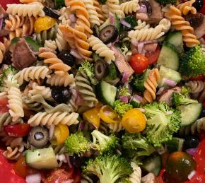 Rainbow Rotini Salad Photo