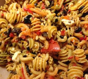 Three Pepper Pasta Salad Photo